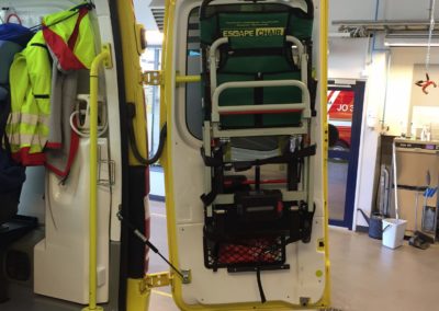 Escape-Chair® VOLT in ambulance