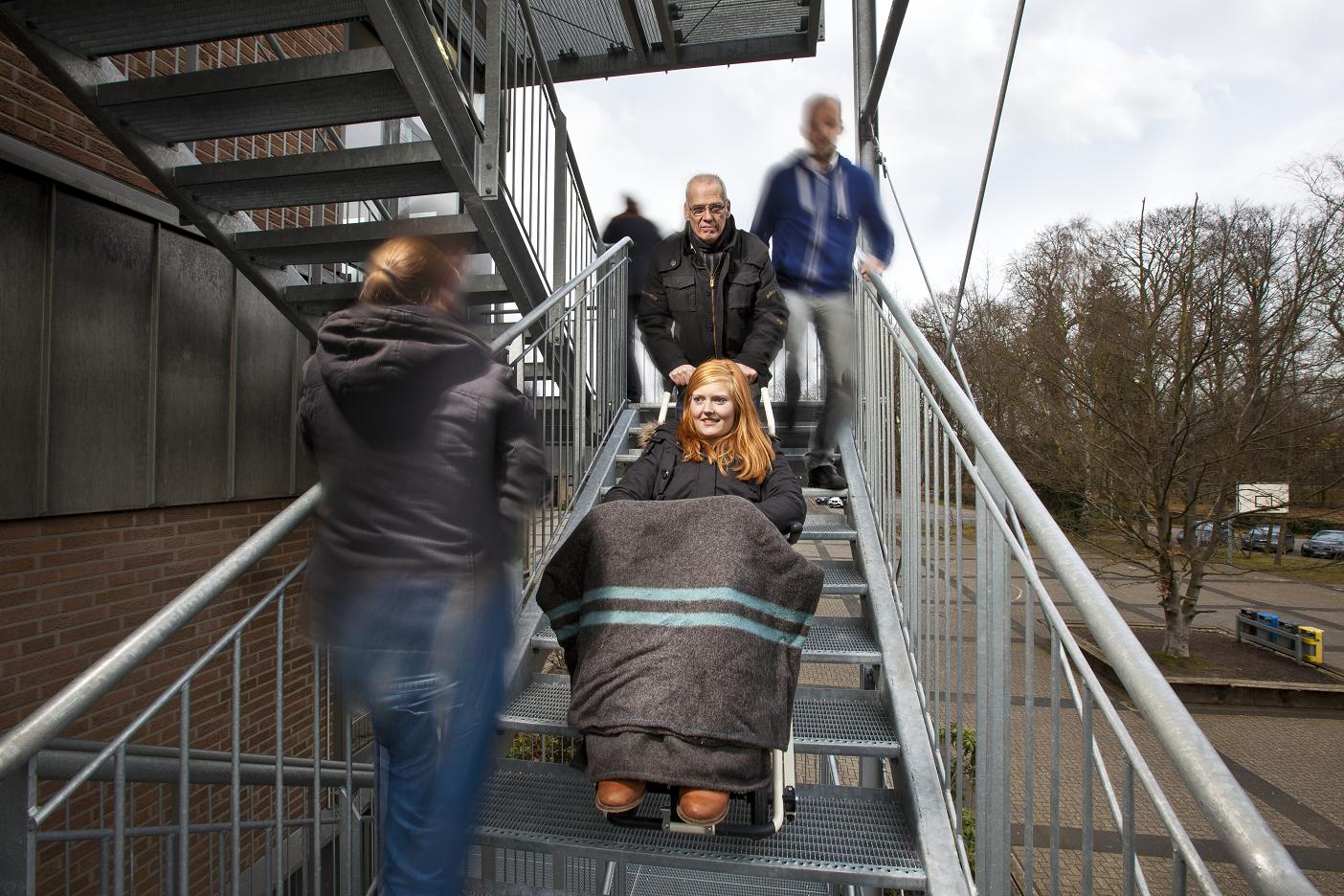 Escape-Chair evac chair evakuierungsstuhl flughafen