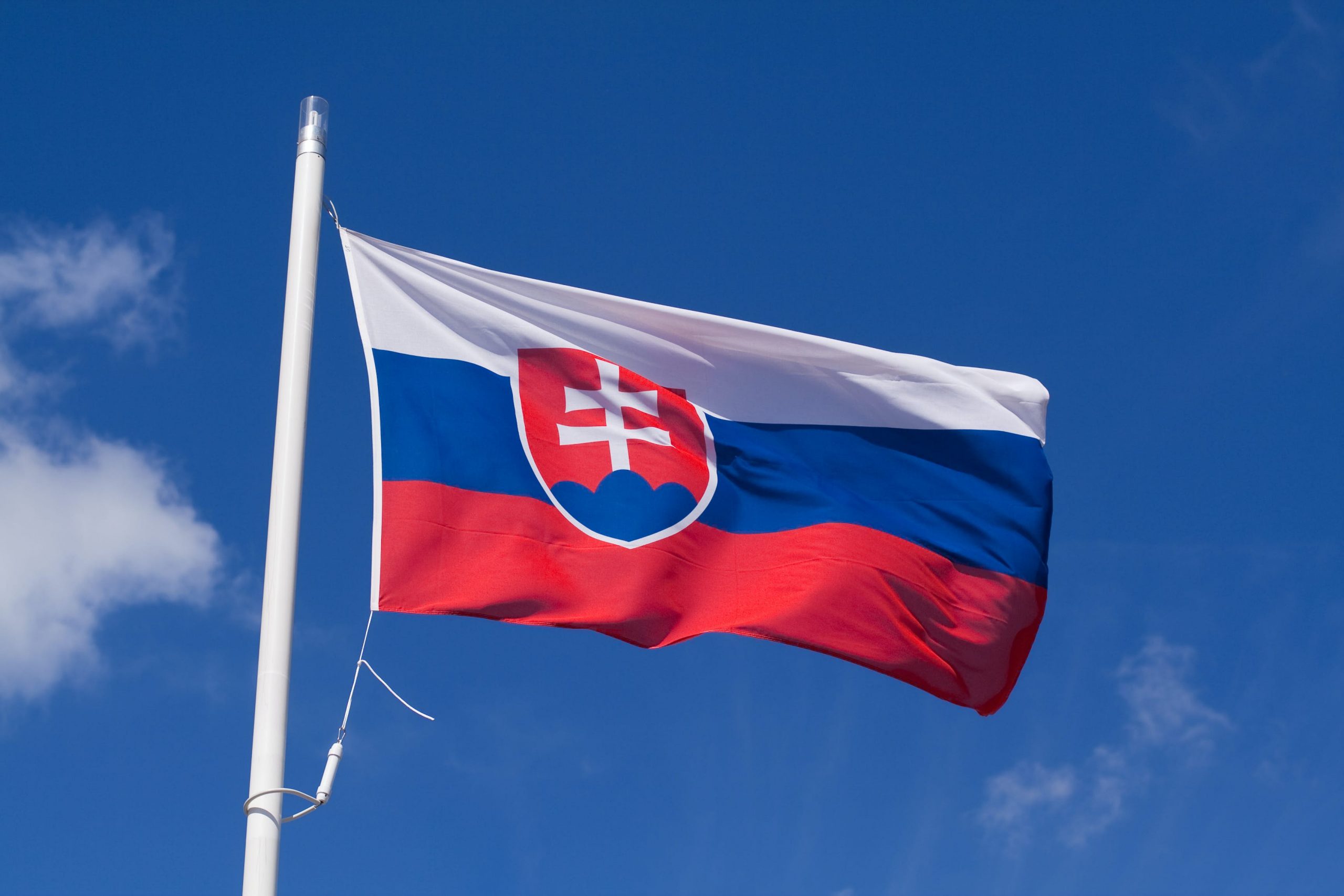Slovakian flag escape