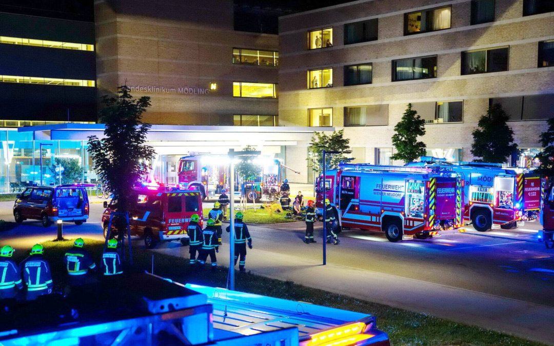 Recent fire in Austrian Hospital