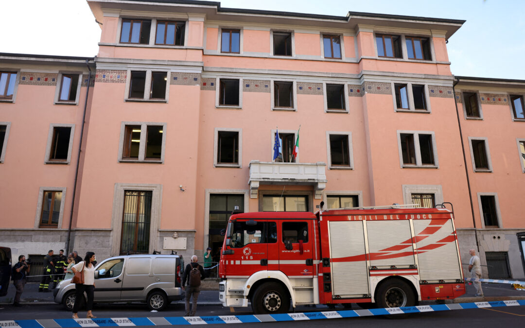 6 doden tijdens brand in verpleeghuis Milaan